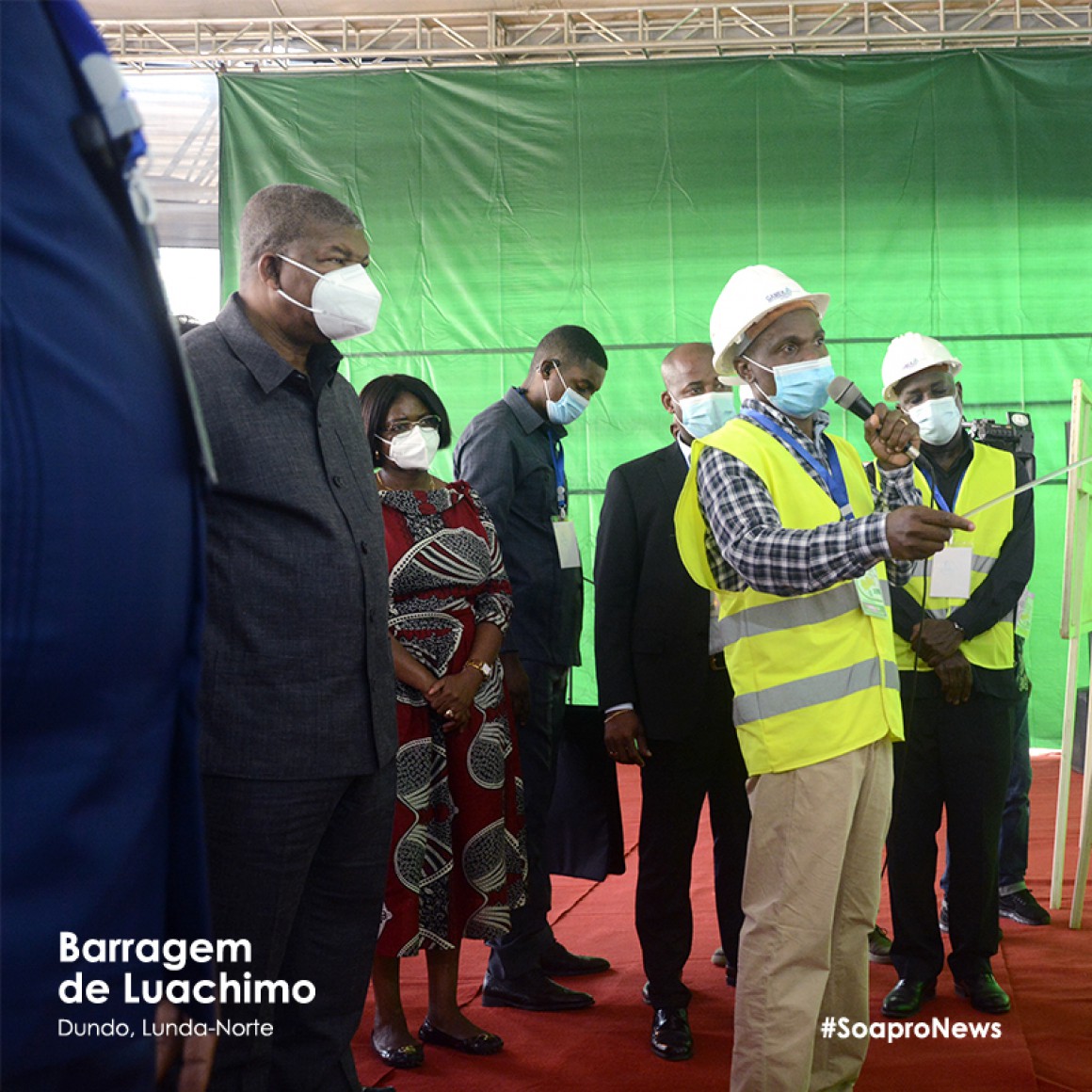 Presidente da República de Angola visita Lunda-Norte